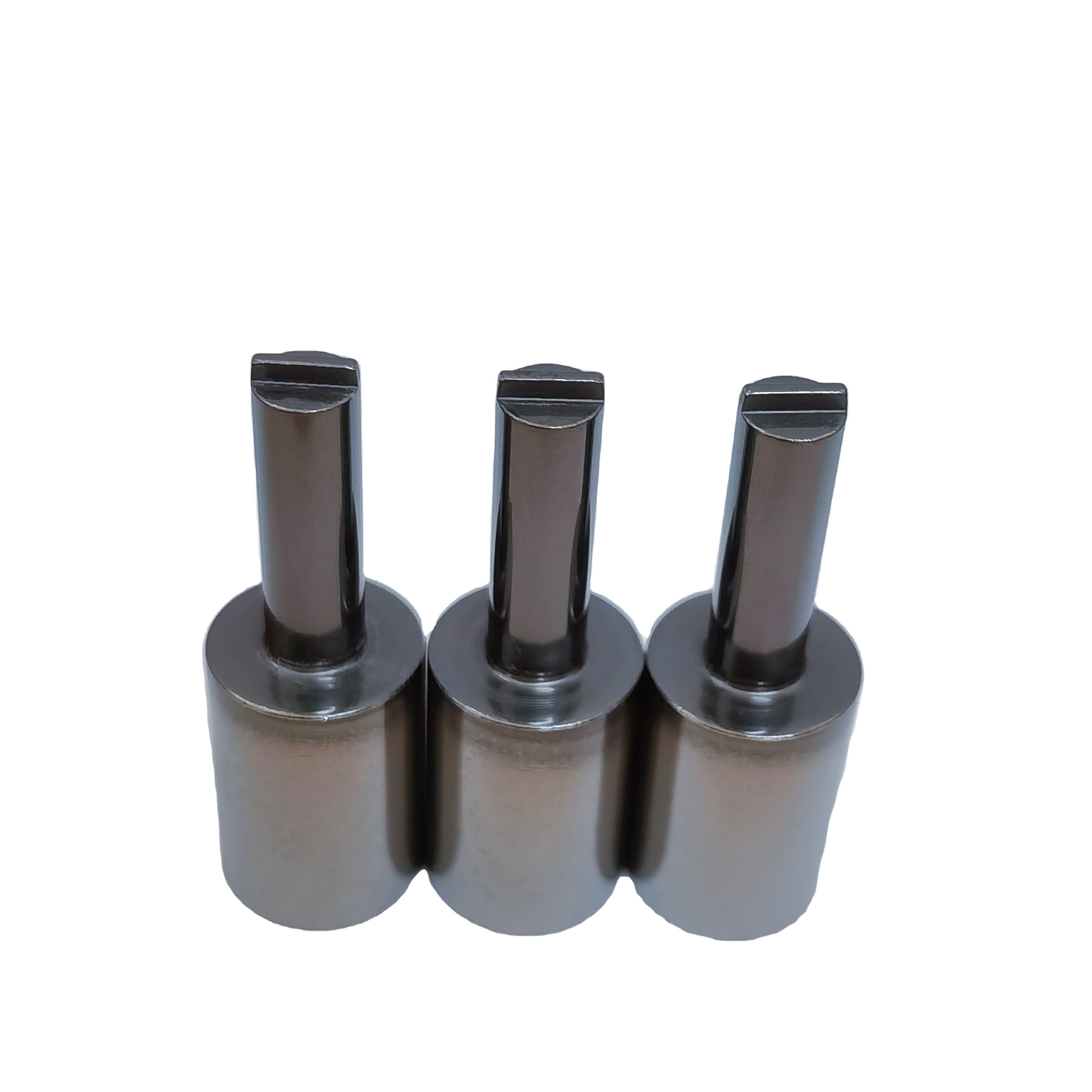 China Manufacturer Straight Slot Screw Header Punch  Punch Coating Black TIN