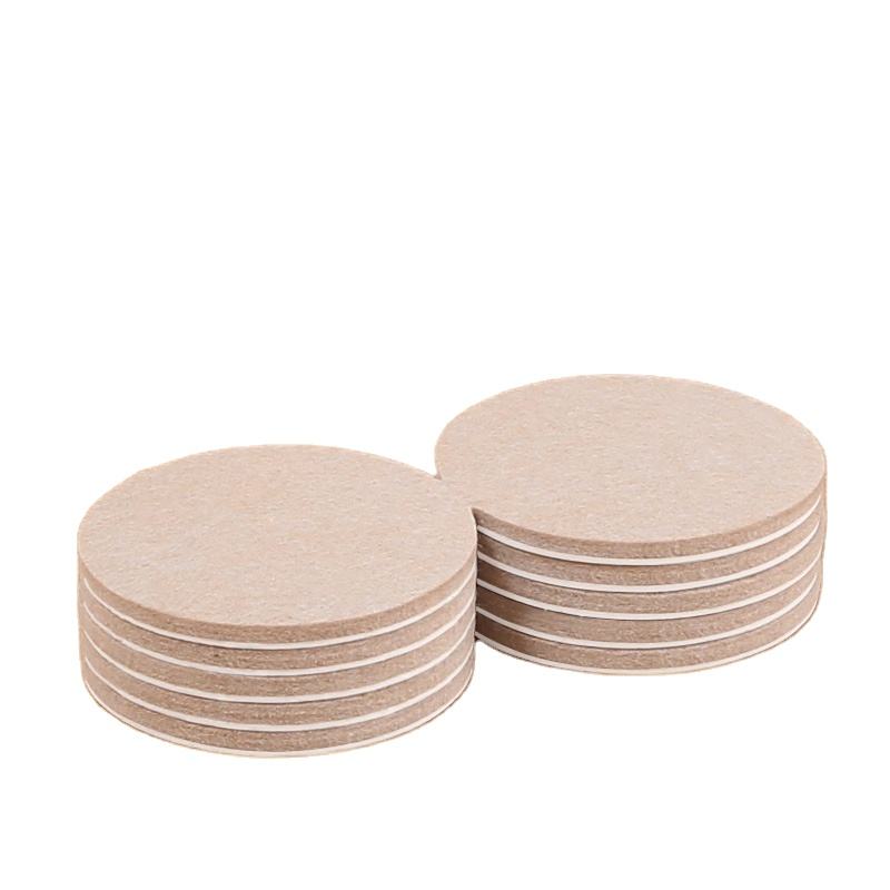 High Quality Anti-Sliding Adhesive Felt Pads Modern Style Round Furniture Leg Protectors for Dining Living Room Hotel Good Price