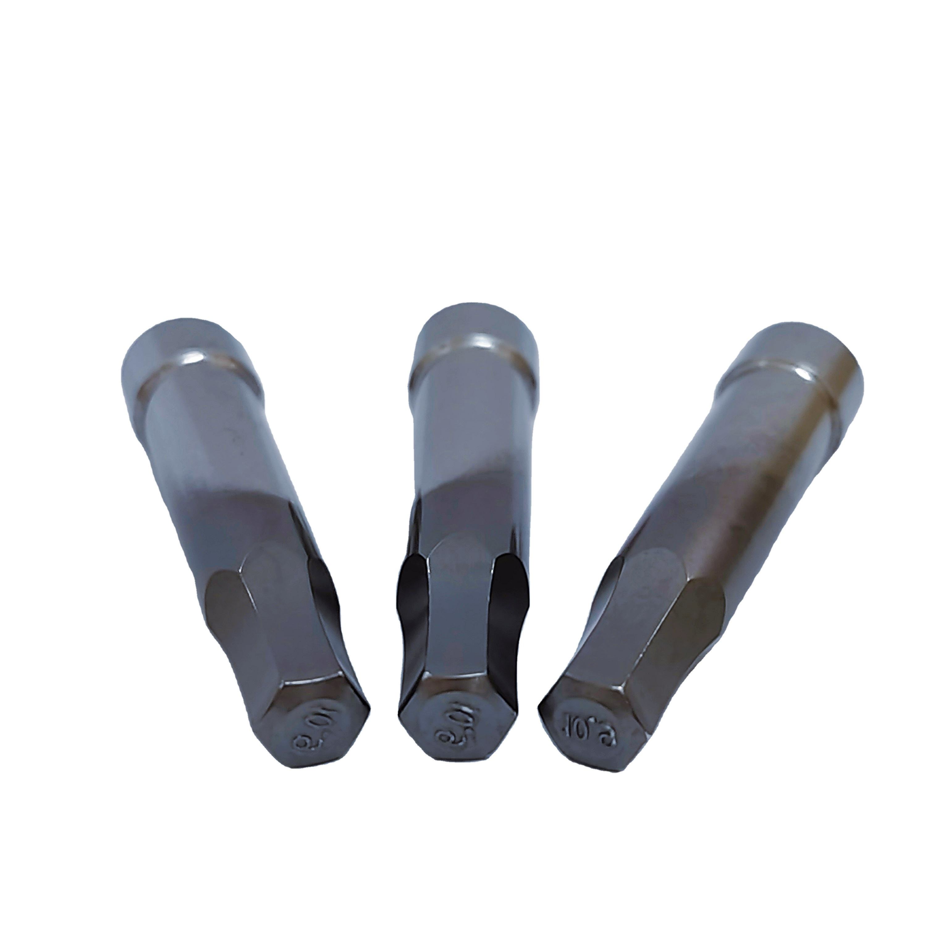 S512 Black Tin Coated Screw Second Punch Piercing Punch for Screws with Marks''10.9''