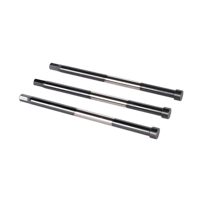 Hss Core Pins Steel Straight Punch Pins Ejector Pin  with Coating Black Tin