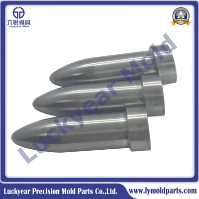 High Polishing Short Steel Pilot Punch, Carbide Round Punch