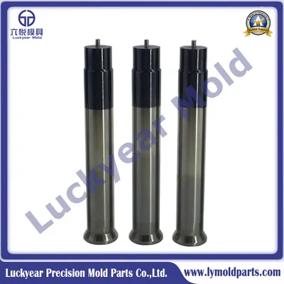 Punch with Ejector Pin and Die