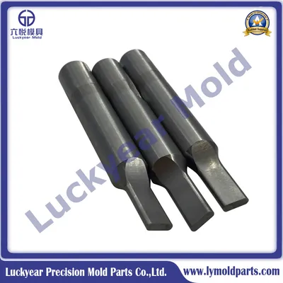 Steel Body+Tungsten Carbide Brazing Bottom Punch for Die Moulds, Steel Punches Die Making